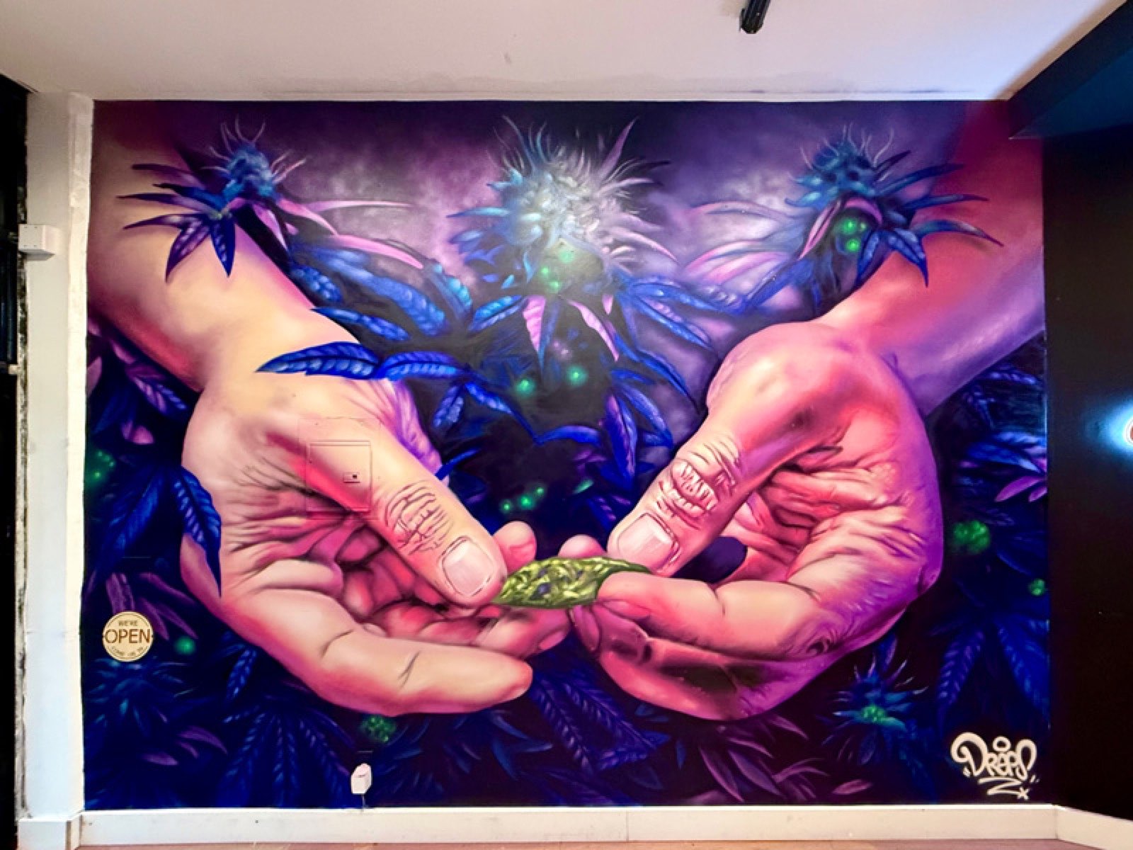 Hands mural, Miami